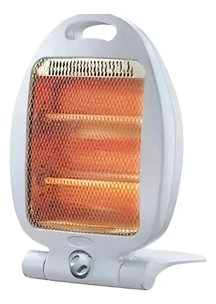 Aquecedor elétrico Fogão elétrico Fogão doméstico 500w cinza branco