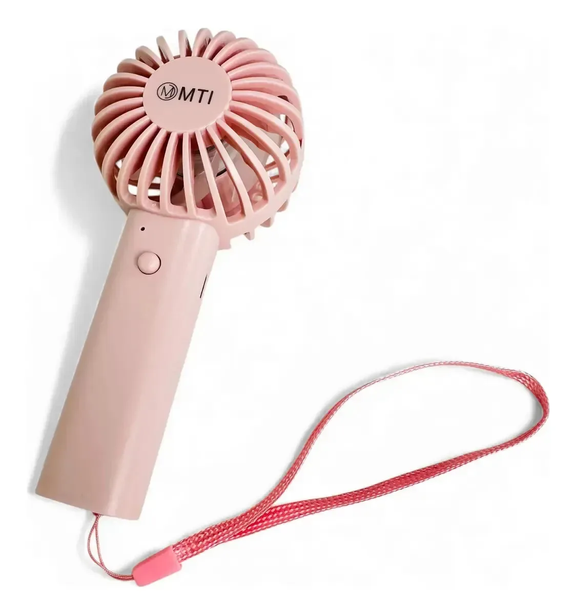 Ventilador sem fio Mini F2 rosa 2000mah 3 velocidades