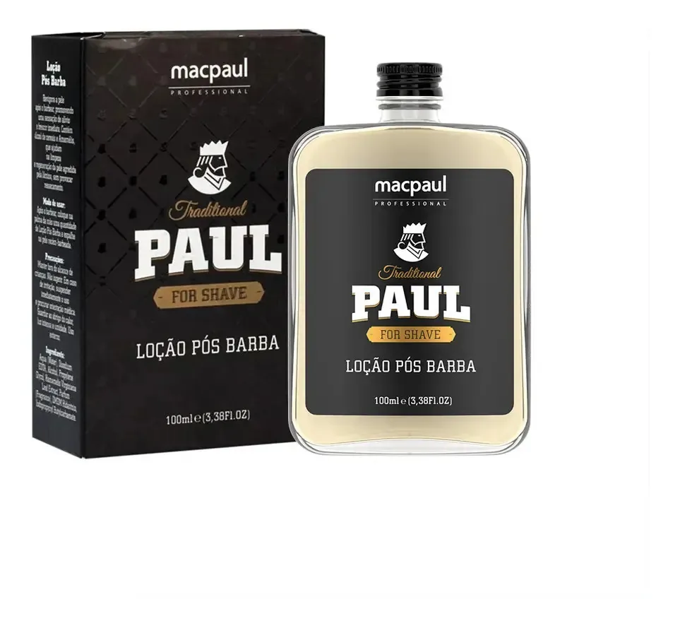Loção Pós Barba Traditional Paul 100ml