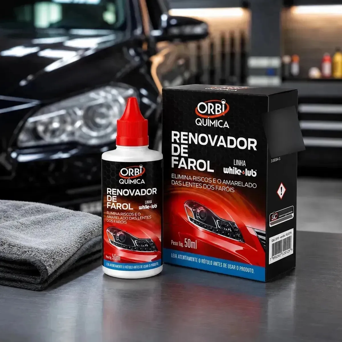 Revitalizador Farol Orbi 50ml Ação Instantânea Profissional