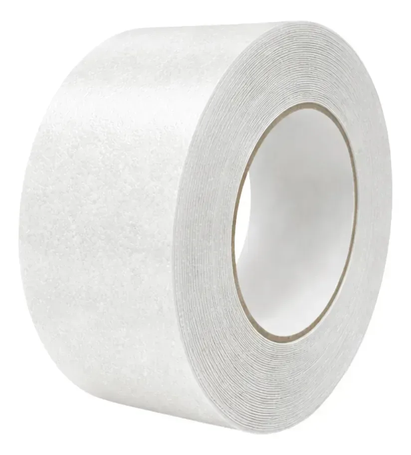 Fita de escada antiderrapante transparente 5mt x 50mm