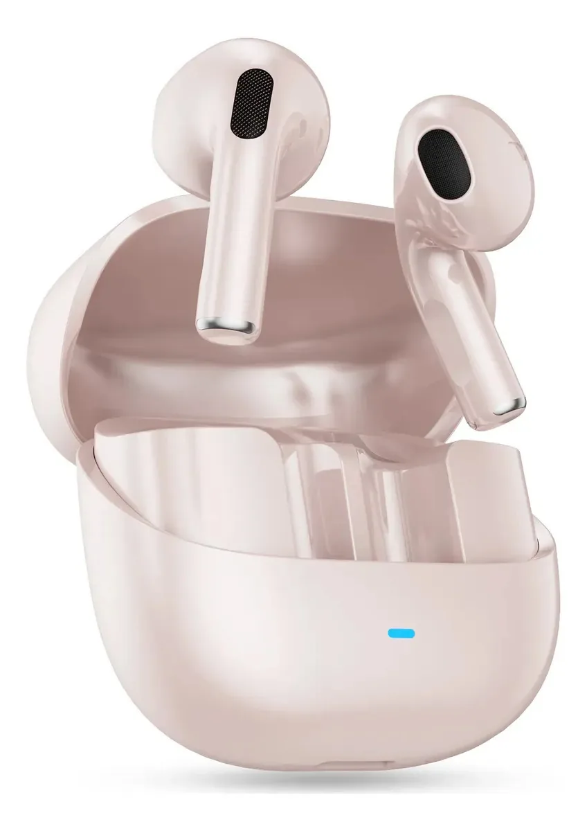 Fone De Ouvido Bluetooth Estéreo Hifi Chamadas Android Ios Rosa
