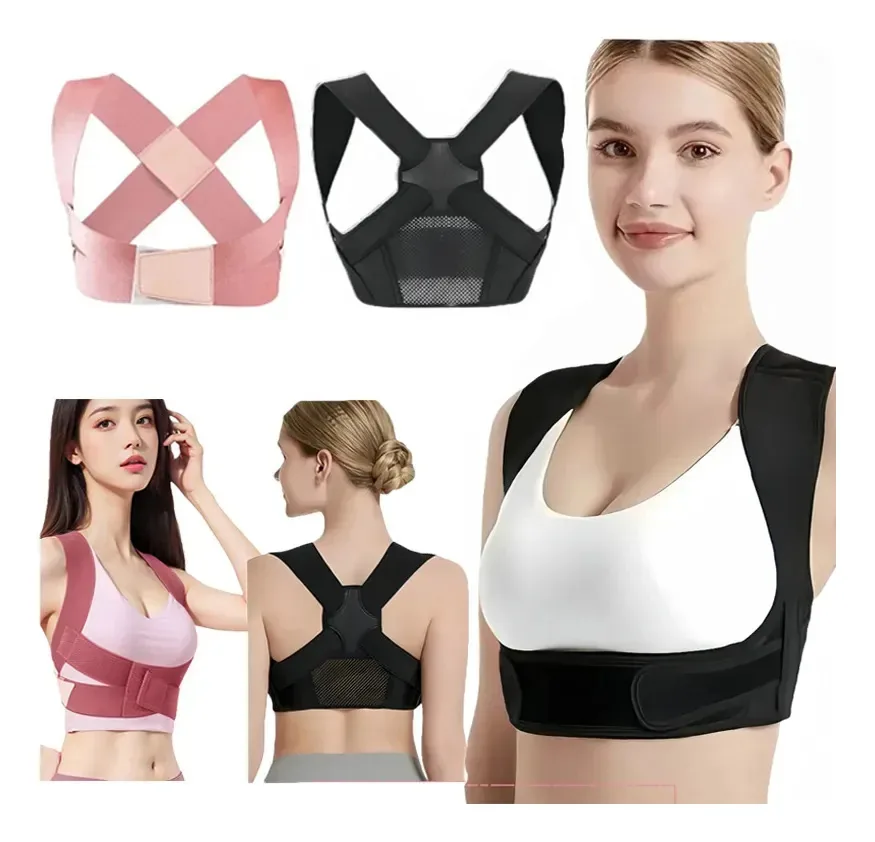 2 peças de Faja Ajustable De Corrección Postural Oroba Postura Correcta Correcta Postura Corrector Postura Faja