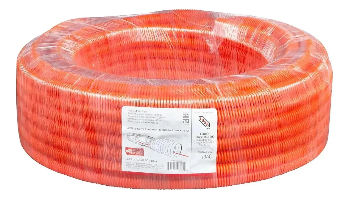 Duto flexível de 15 m Iusa sem guia elétrica