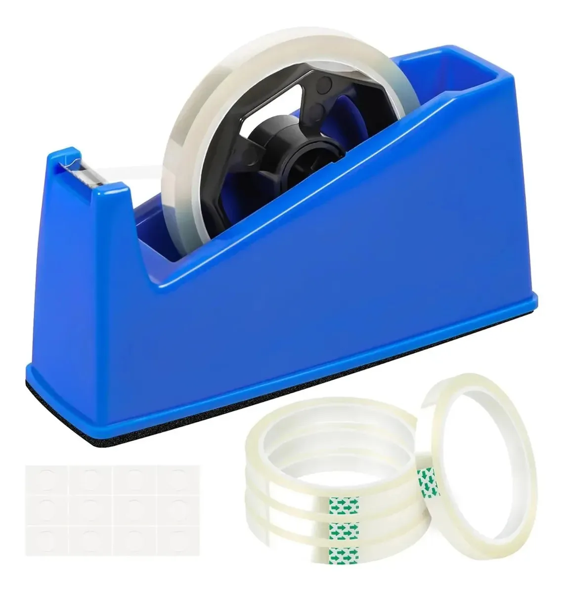 Dispensador de fita térmica com armazenamento integrado branco