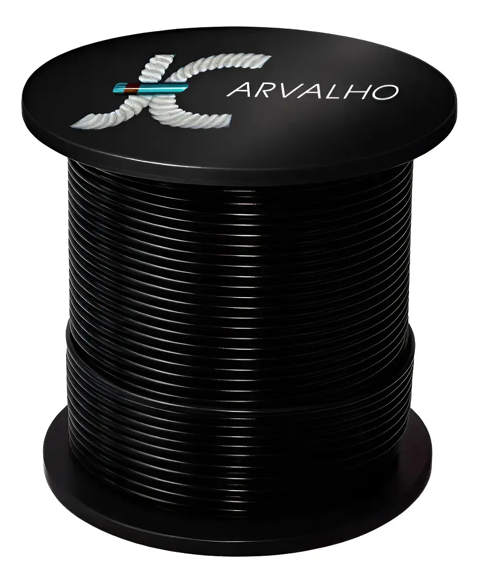 350m Cabo De Aço 1/8 6x19 Af Nylon