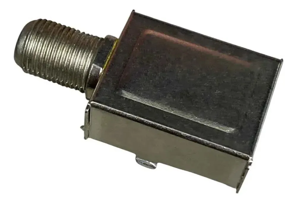 Conector F De Antena Para Tv Tcl 43s6400 50p635 Prateado