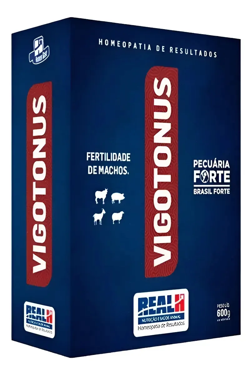 Vigotonus Real H 600g - Fertilidade De Machos Reprodutores
