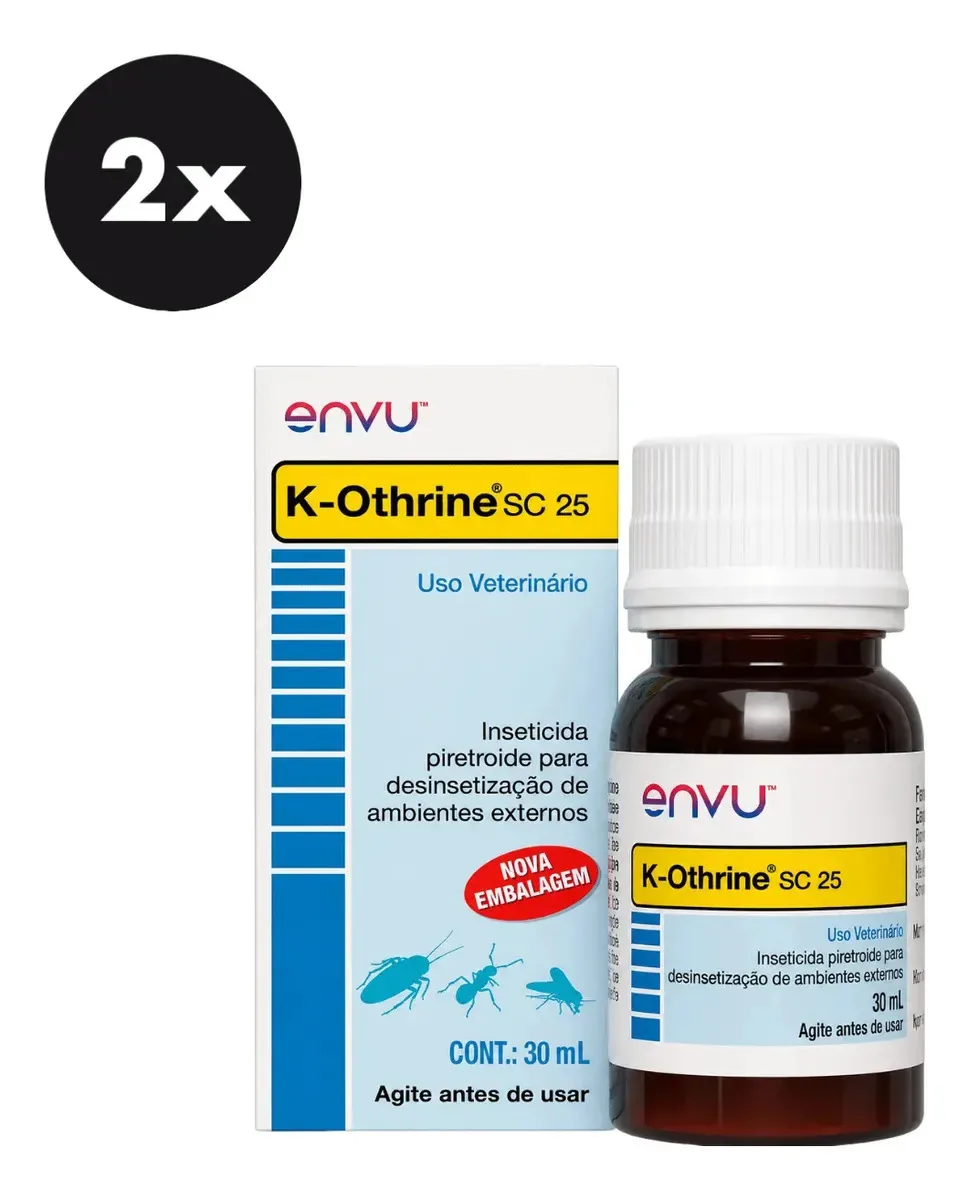 Kit 02 Unidades K-othrine 30ml