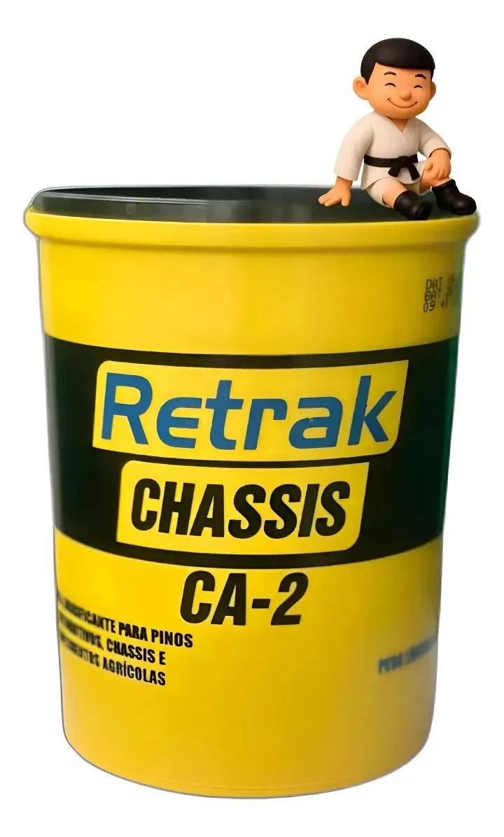 Retrak Graxa Chassis 1kg Cor Castanha Karter