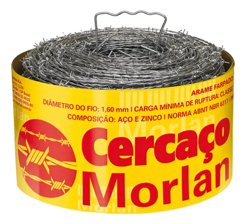 Arame Farpado Morlan Cercaço 250 Metros