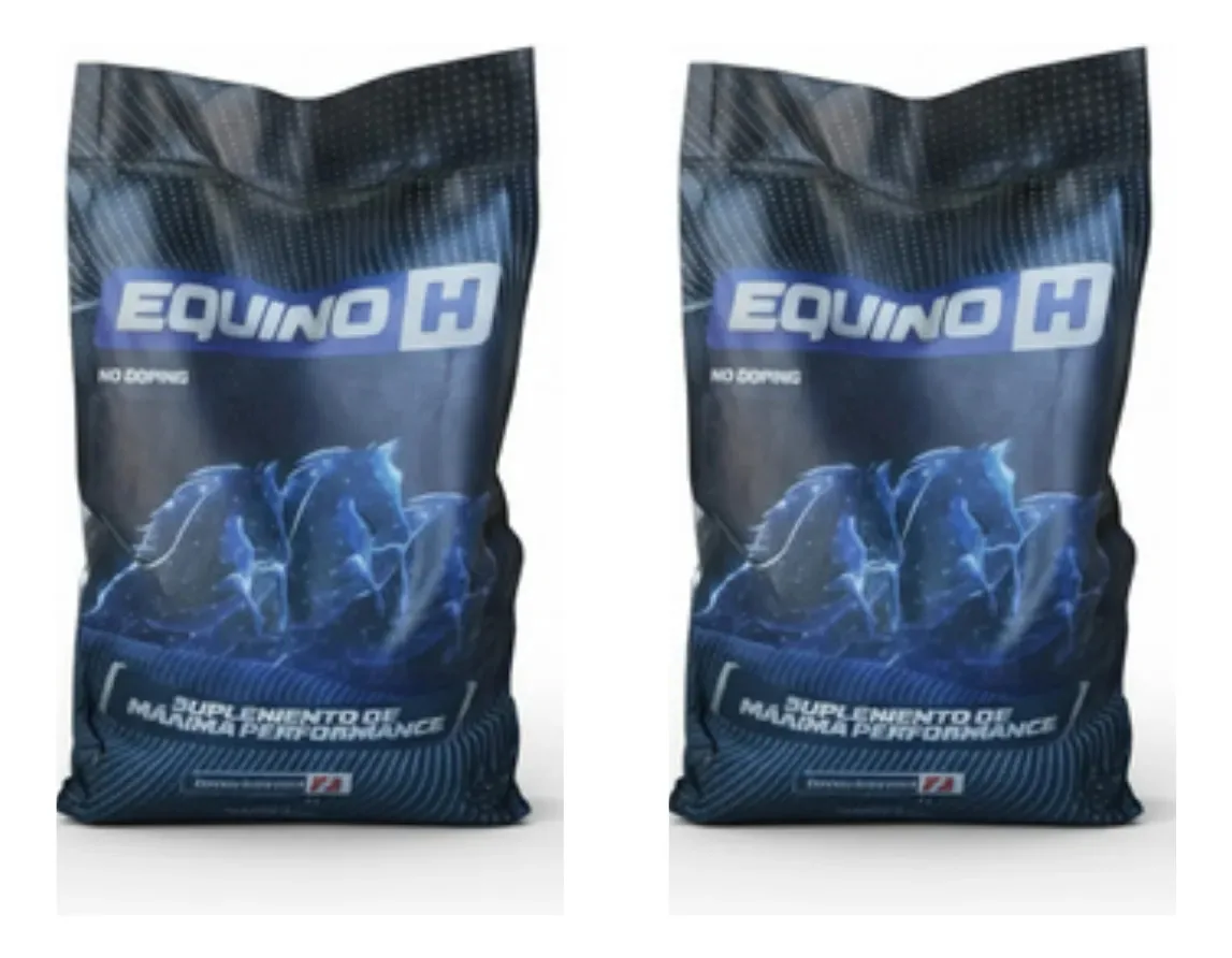 Kit 2 Sal Mineral Para Cavalos 7kg Real H Equino H