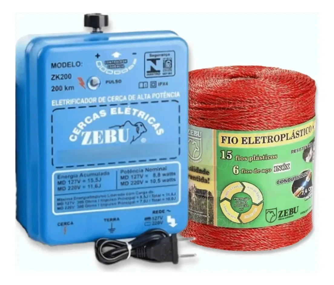 Zebu ELETRIFICADOR ZK200