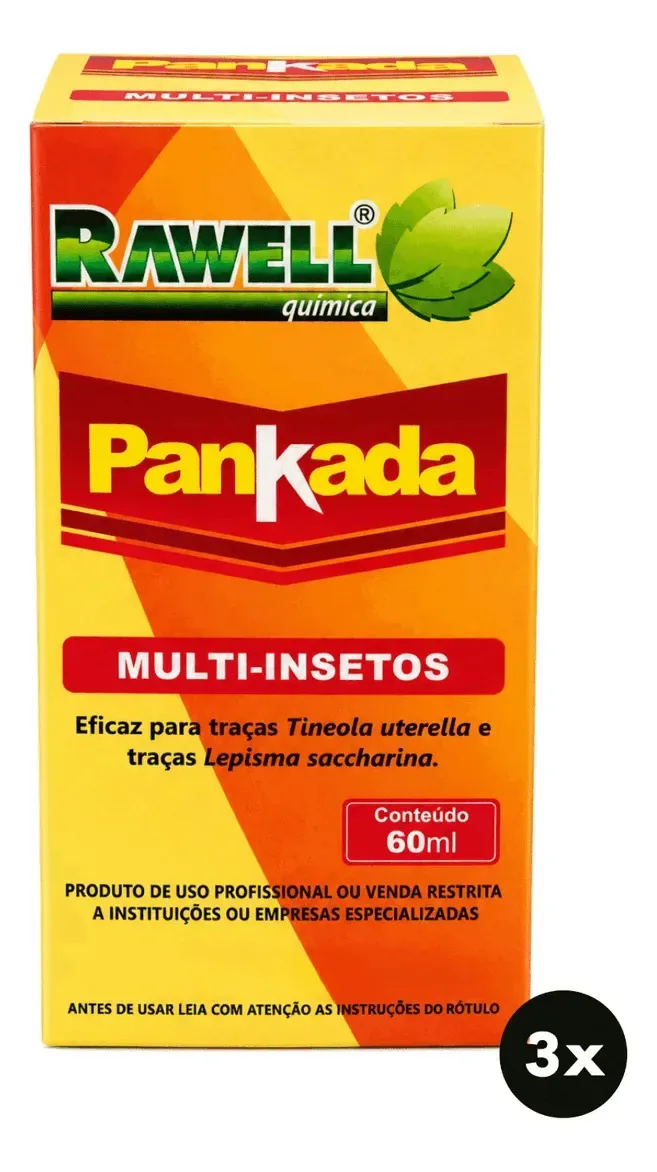 Kit Com 03 Unidades - Rawell Pankada 60 Ml