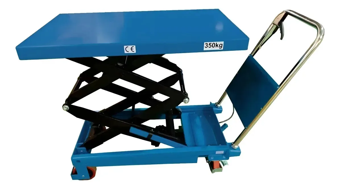 Mesa Pantográfica Hidráulica 350 Kg Mee350 Bovenau