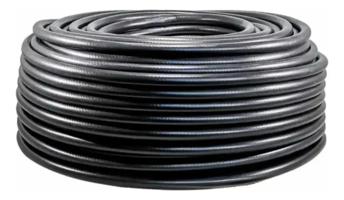 Mangueira De Ar E Agua Mult Uso 1/4 6,3mm 1 Metro Preto