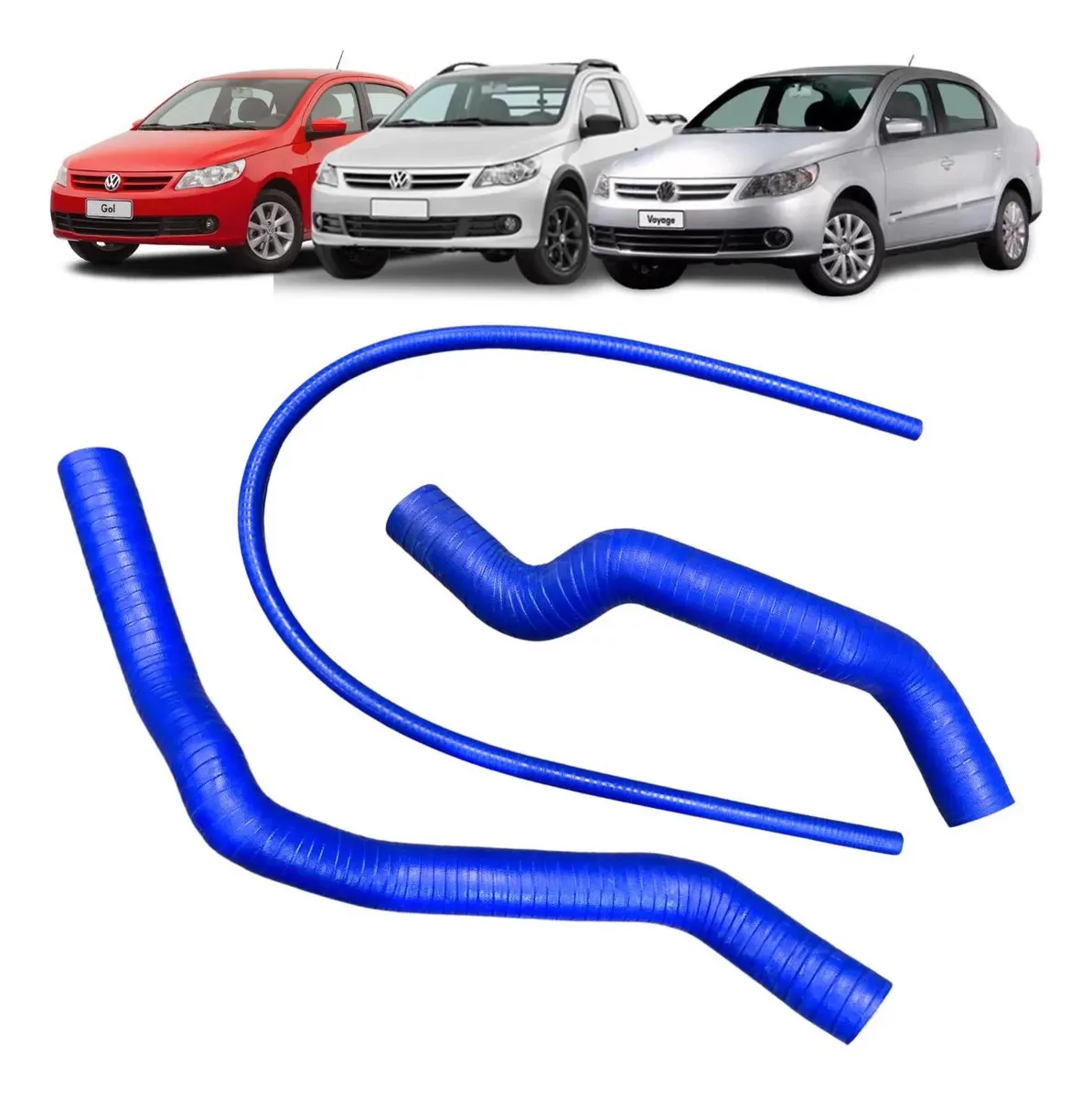 Kit Mangueiras Do Radiador Volkswagen Saveiro G5 2008
