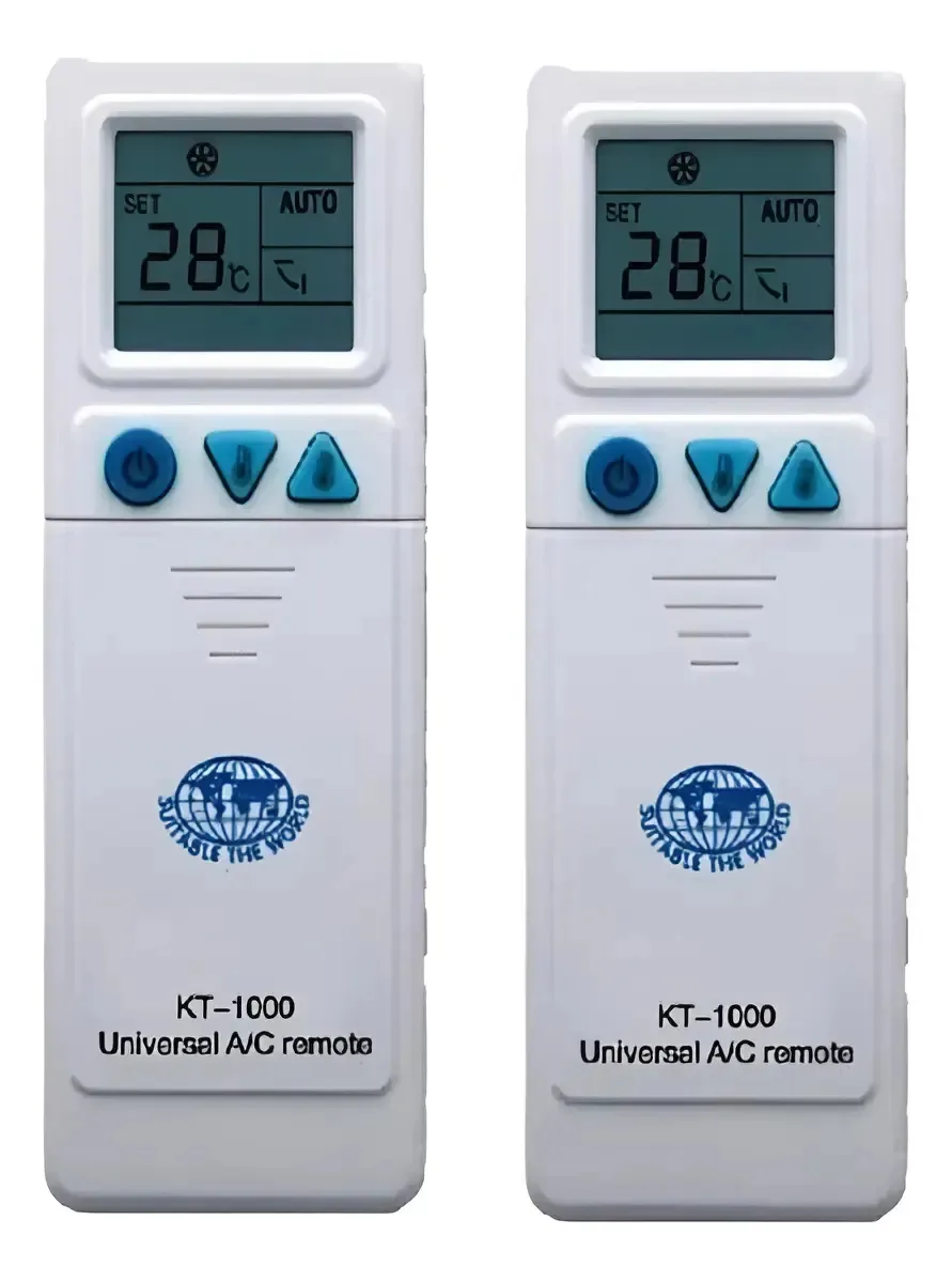 Kit 2 Controles Remoto Para Ar Condicionado Universal
