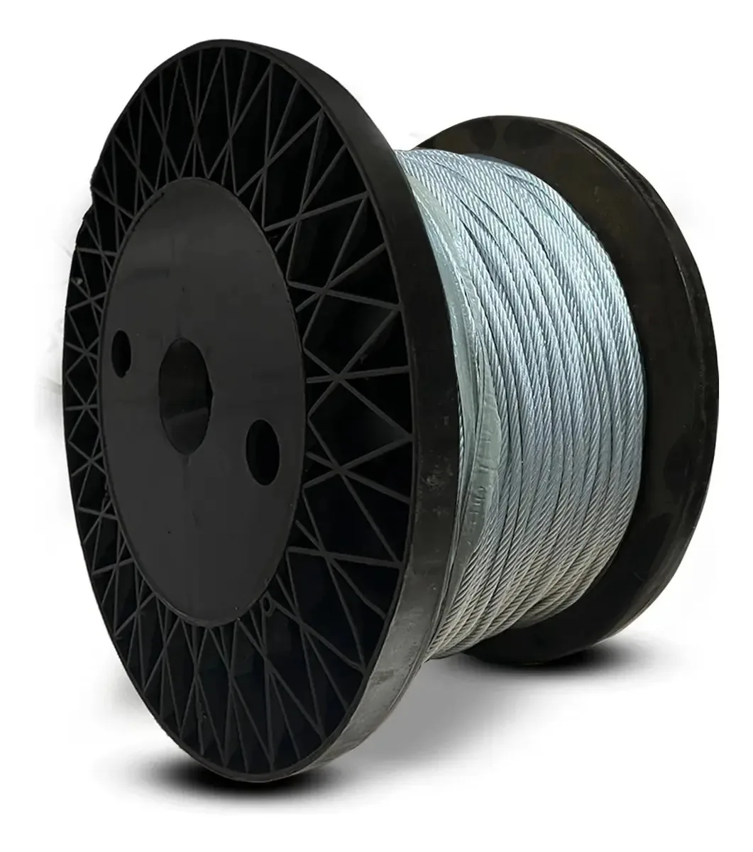 Cabo D/aco F 1/4 Afg Trd. 6x7 Rolo 200mts