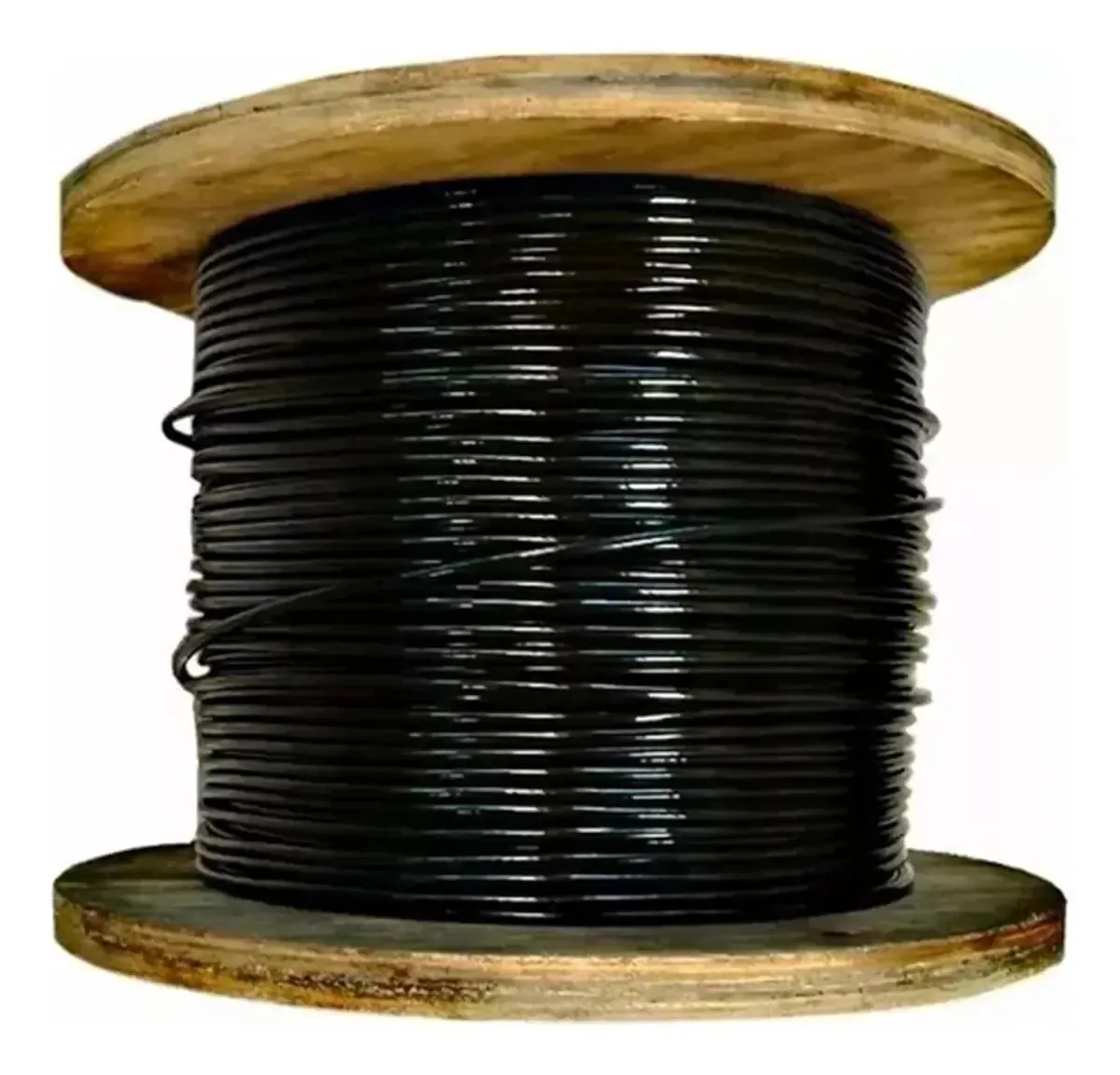 Cabo Aço Academia Revestido 100 Metros 1/8 Preto Plastificad