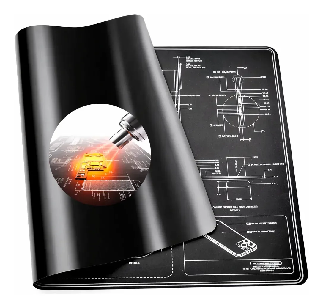 Manta de silicone antiestática profissional 60x35 Workshop Black