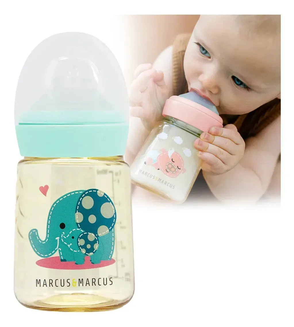 Mamadeira Marcus-marcus para recém-nascidos e mamadeiras