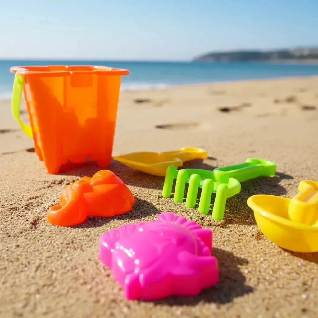 Kit de brinquedos para praia Jta store Juego de playa - 6 peças