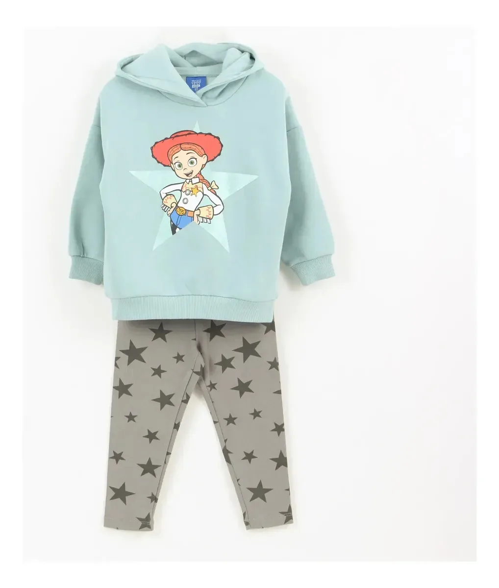 Conjunto de moletons Jessie Toy Story Celeste Disney Celeste 6