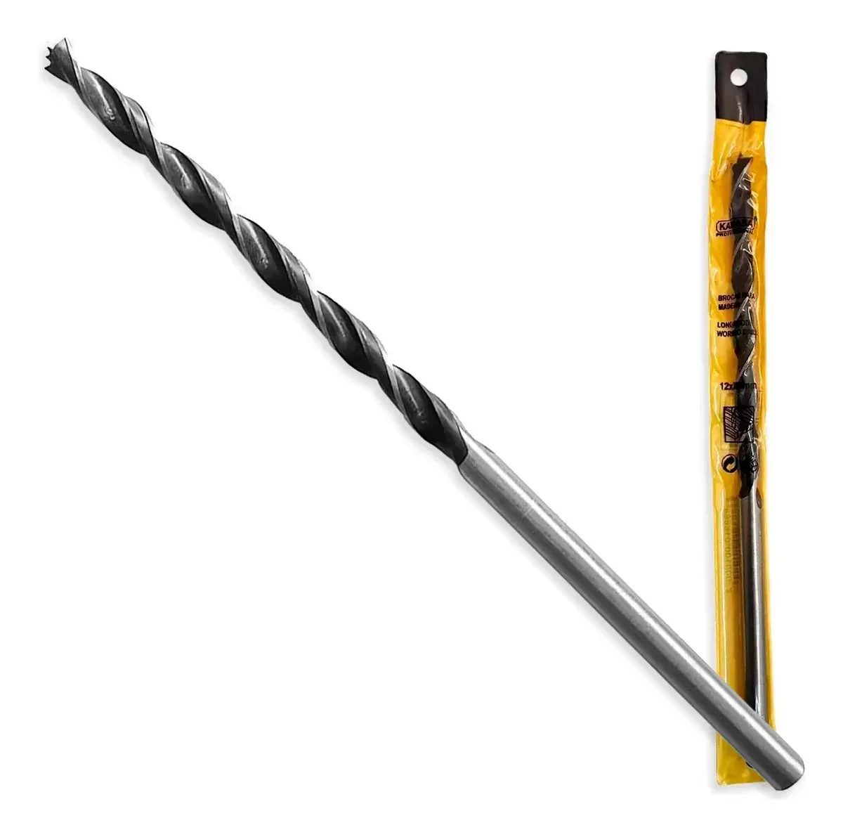 Broca de madeira longa de 12x300mm para perfuração