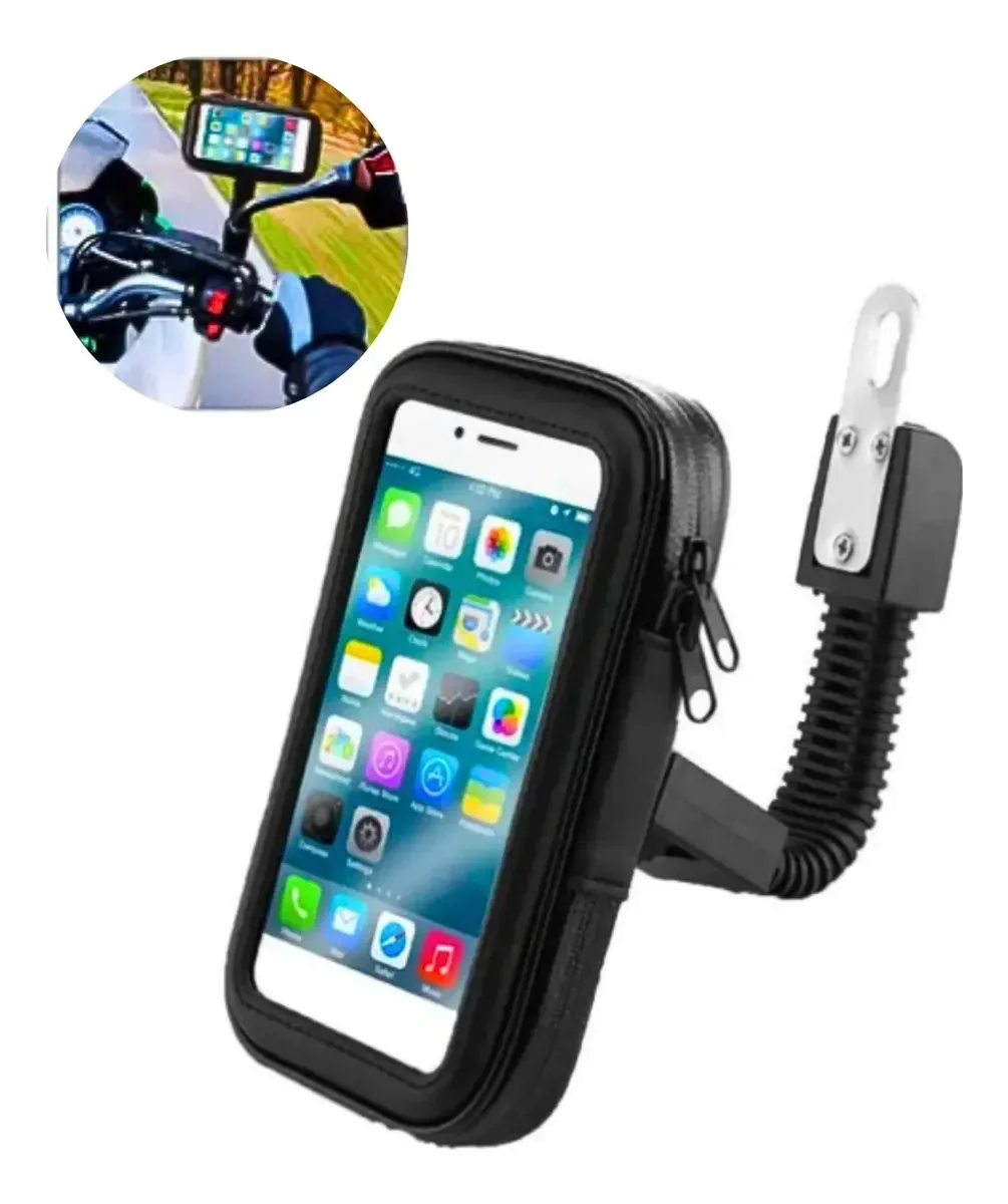 Suportes de celulares y GPS RelexTech MTC63 Celulares Preto Unidade 1