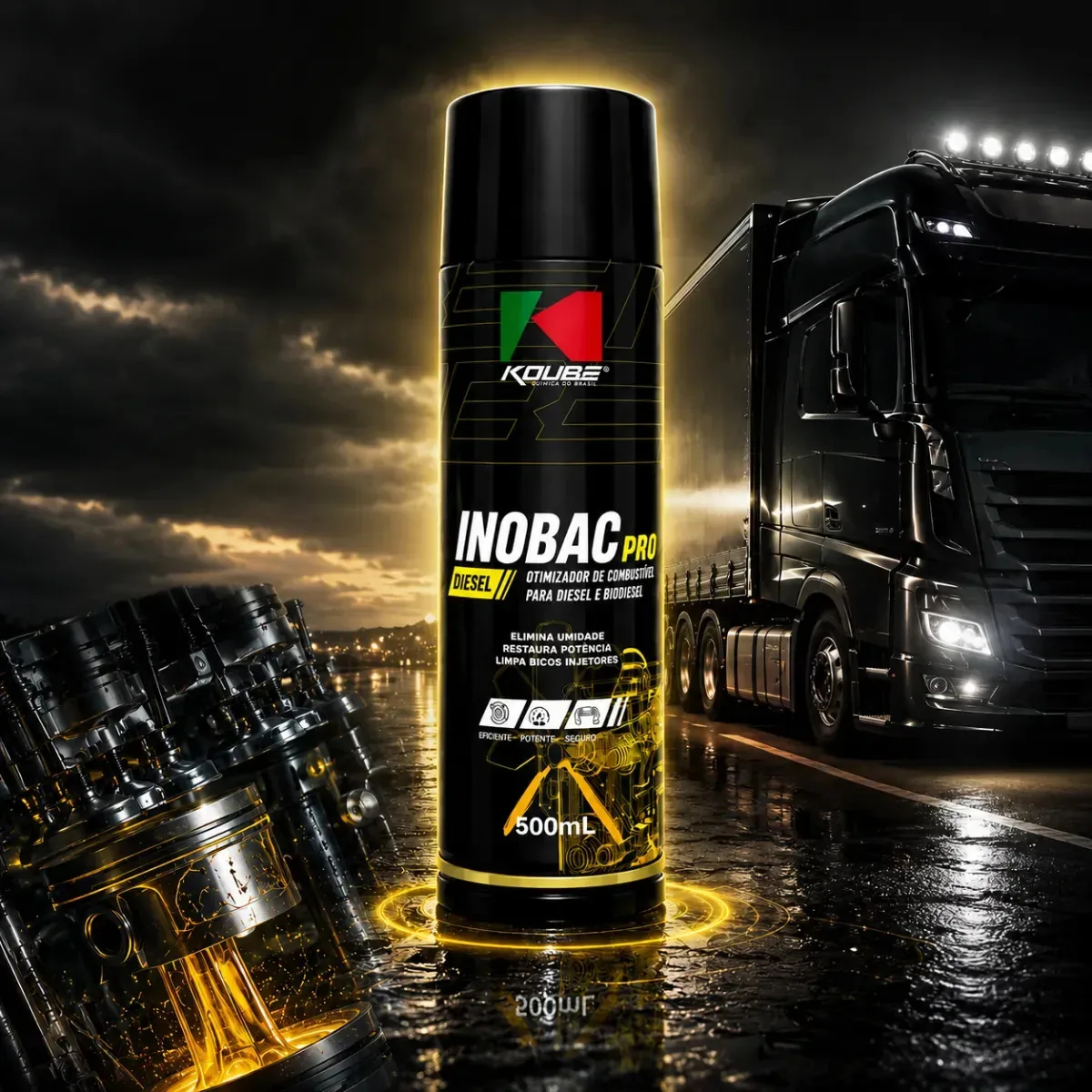 Aditivo Combustível Diesel Biodiesel Inobac Pro Koube