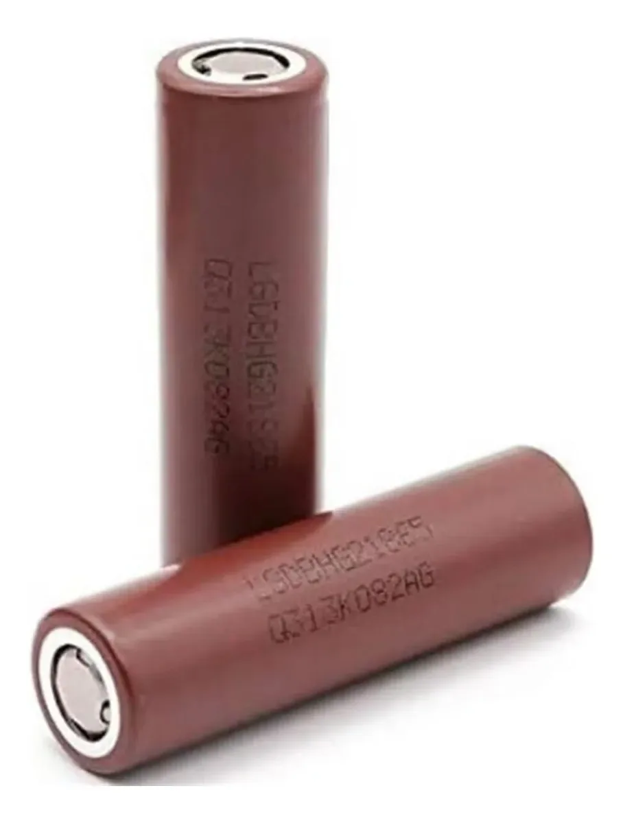 Pacote Ytiuofed de 2 barras de 3,7 V, 3000 mAh, 18 x 65 mm 3,7 V Superior 10a para campainhas