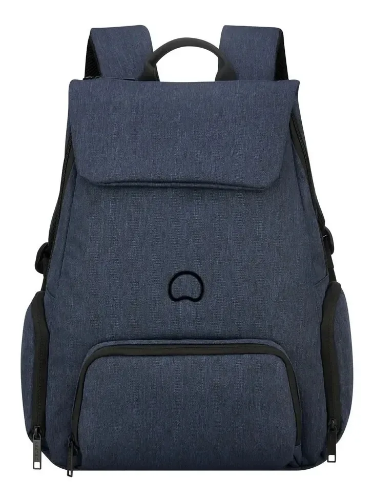 Mochilas femininas Delsey, mochila feminina Esplanade azul