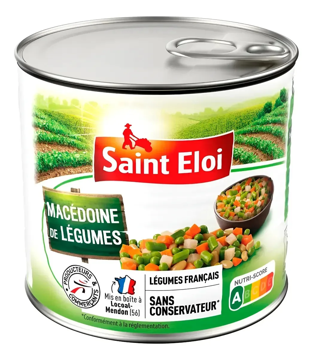 Macedônia De Legumes Fra Saint Eloi