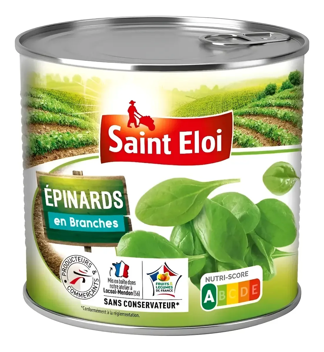 Espinafre Fra Saint Eloi Em Folha