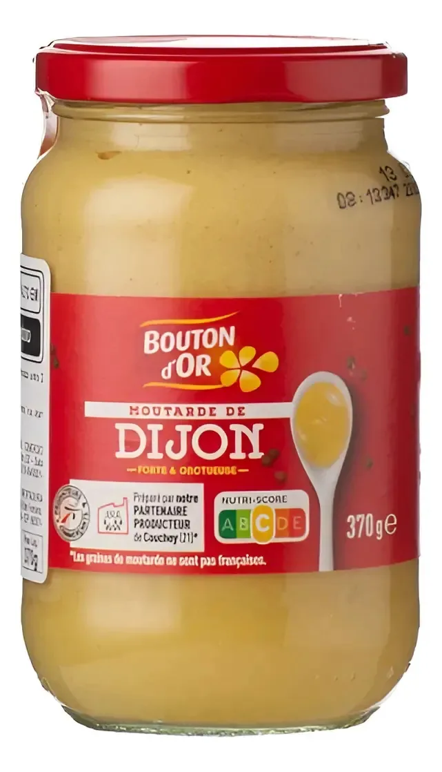 Mostarda De Dijon Fra Bouton D'or