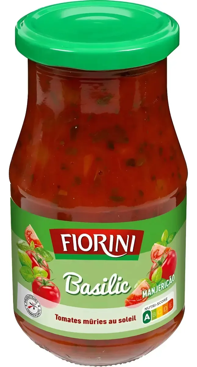 Molho Fiorini Tomate E Manjericão - 420g