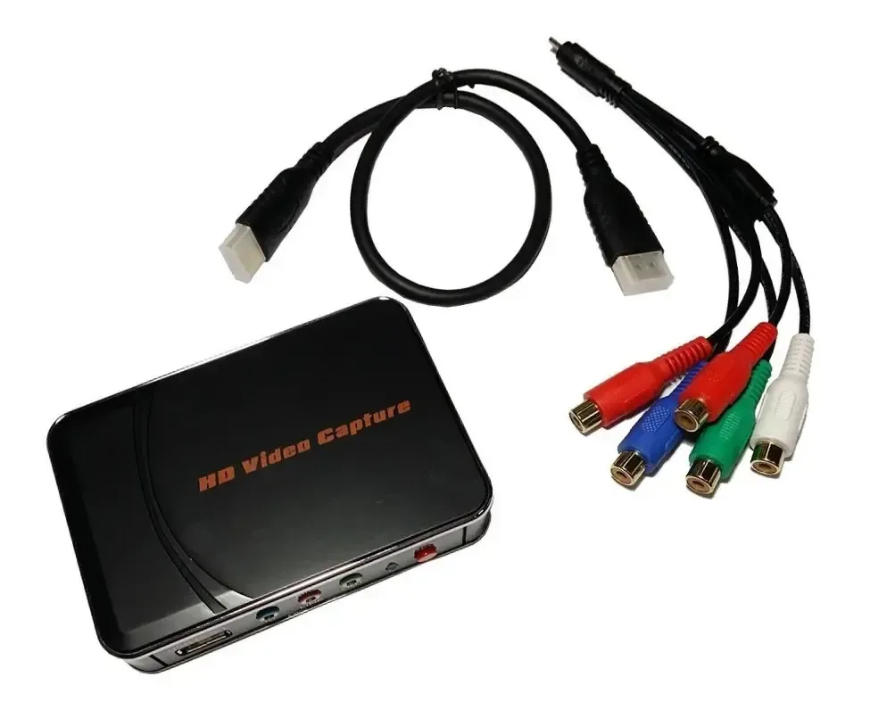 Microfone de captura de vídeo Hdmi externo Hq 1080p Hd