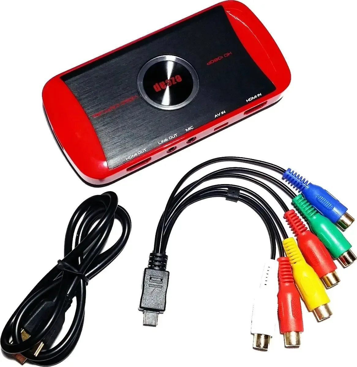 Captura de vídeo HDMI externa com microfone 1080p