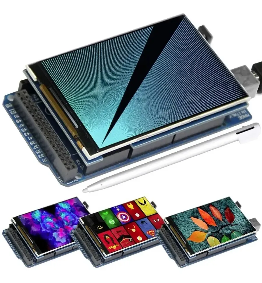 Tela LCD Arduino Uno 3.5 Tft compatível com Lli486