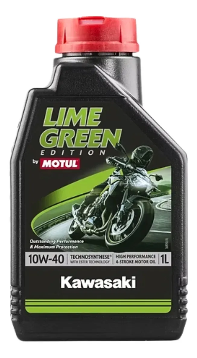 Óleo Motor Motul Kawasaki Lime Green 10w-40 1 Litro