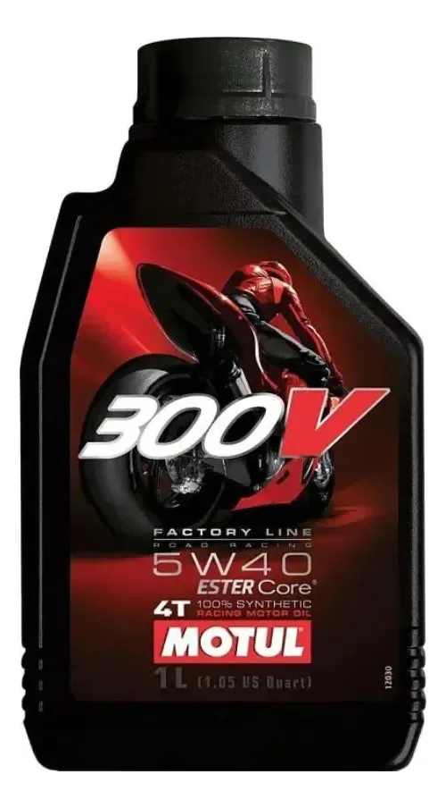 Óleo de motor sintético Motul 5w40 300v