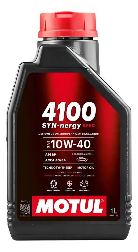 Óleo Motor Motul 4100 Turbolight Semissintético 10w40