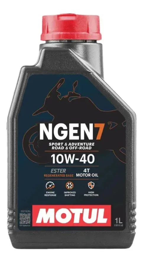 Óleo de motor sintético Motul 10w40 N-gen7