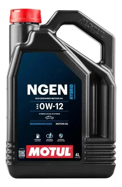 Óleo de motor Motul Ngen Hybrid 0w12