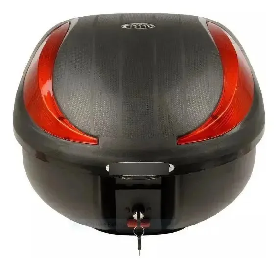 Bauleto 40l Vermelho - Resistente Água - Base Universal