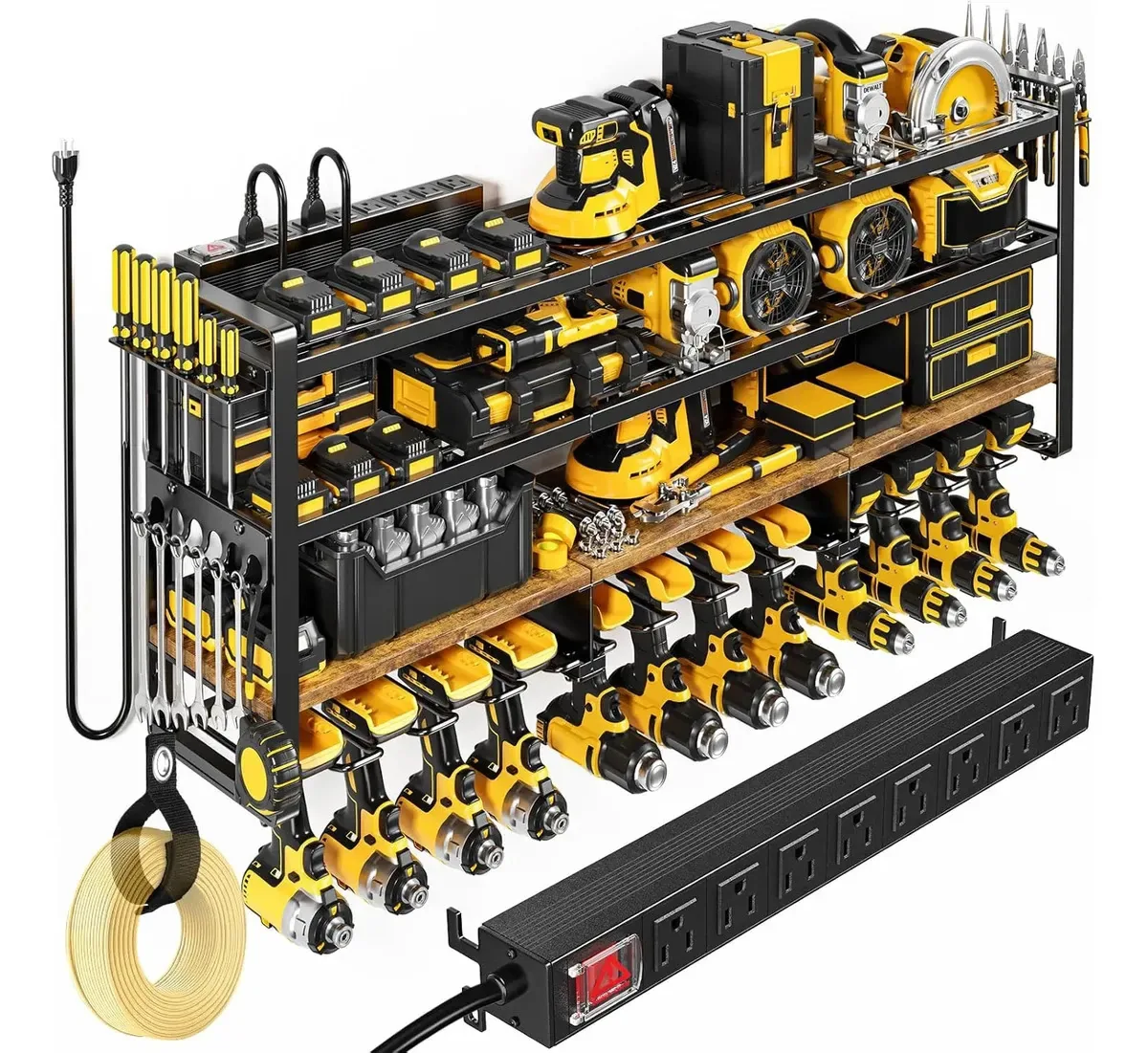 Organizador de ferramentas Pokipo 49-5 com Black Station