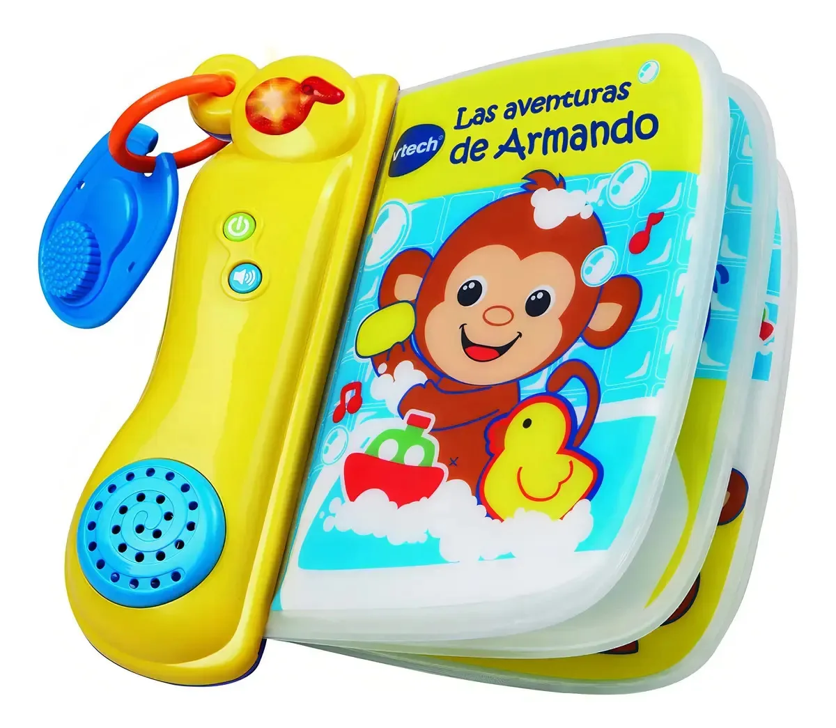 As aventuras de Armando para o banho de bebê Vtech