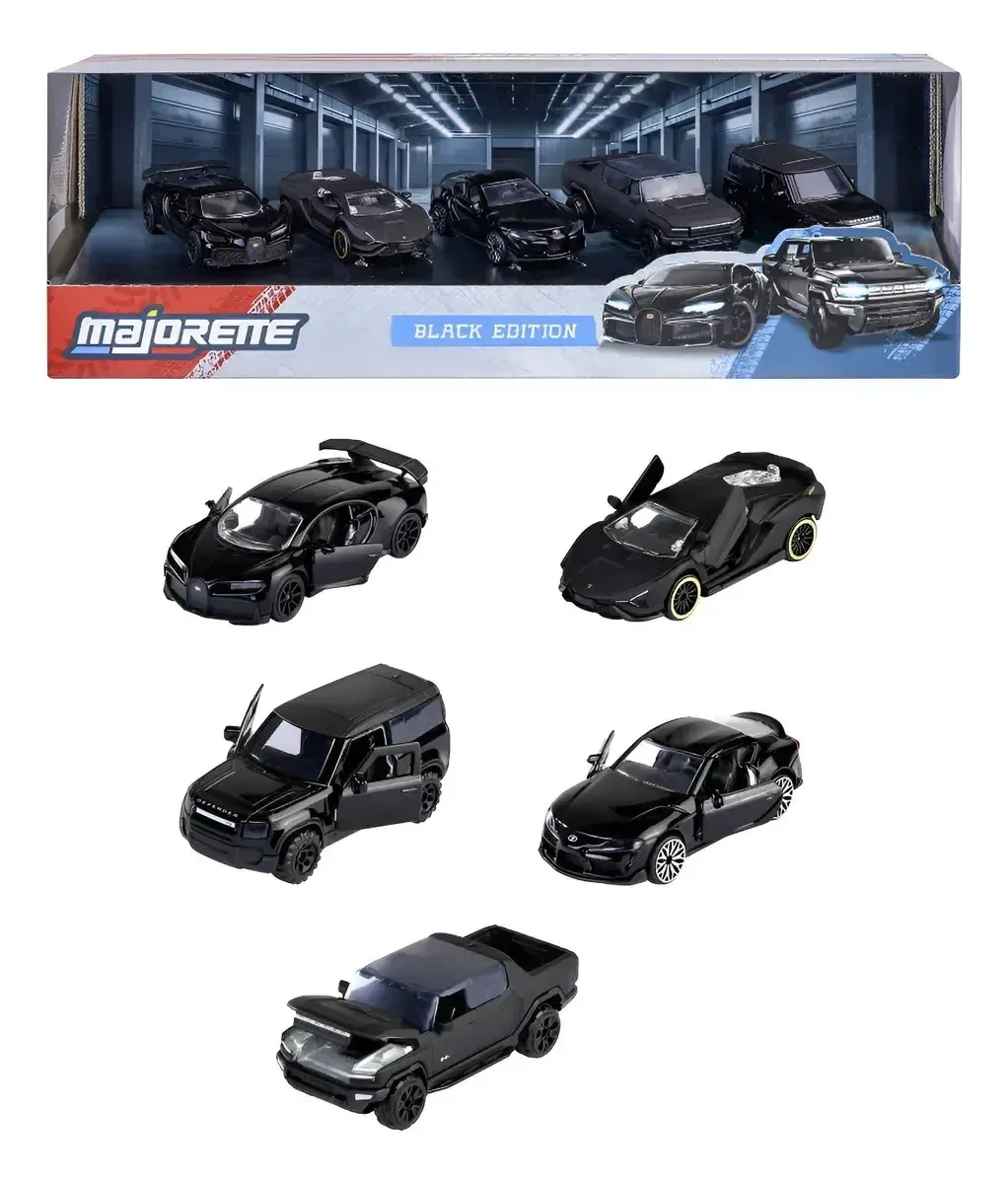 Carro/Caminhonete em miniatura Volkswagen Surtido 1:64 black edition