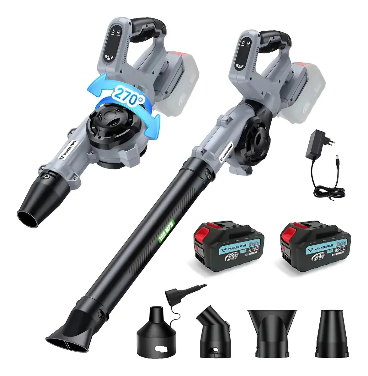 Soprador 270° Multiuso Limpeza E Insuflagem Estiloso